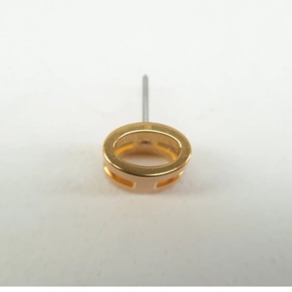 100% Authentic Hermes Pop H Enamel Stud Earrings - Picture 6 of 12